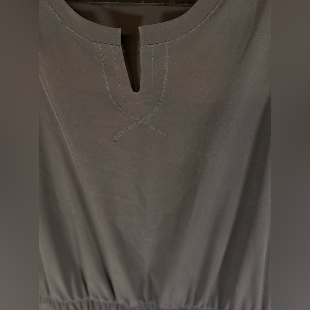 Talbots Navy Lightweight Stretch Split Neck Athle… - image 5